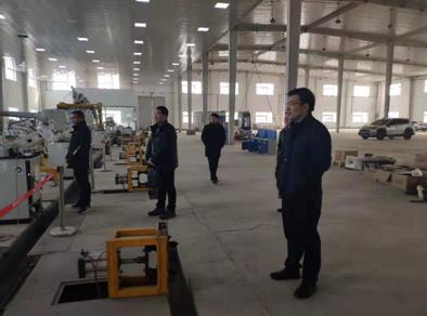 機(jī)電工程學(xué)院對(duì)在建實(shí)踐基地進(jìn)行假期檢查